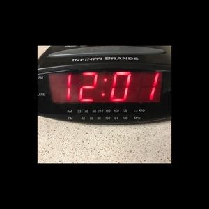 Radio and alarm